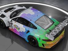 Hexagon Porsche back