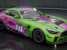 Merc AMG GT4 Duck Dodgers