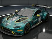 Aston Marton V8 Vantage 2022 F1 Tribute Livery