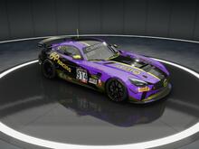 Custom Mercedes AMG GT4 for the Boonatix GT4 league