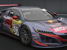 RedBull themed Honda