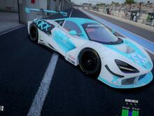 viva con agua mclaren livery