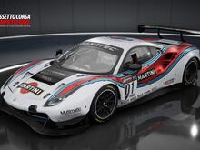 Ferrari 488 gt3 evo Martini