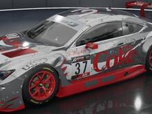 Lexus GT3 with a Diet Coke Livery