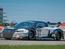 Audi R8 GT3 car at Indianapolis Motor Speedway