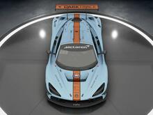 Mclaren gulf livery on the 720s