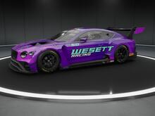 The #50 Bentley raced by our silver team for Lightspeed Racing's Kyalami 1000K