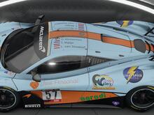 Mclaren gulf livery on the 720s