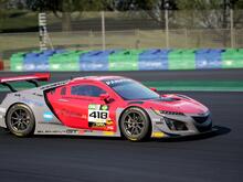 Red Honda NSX 