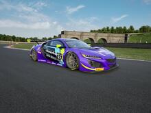 TrackOut Motorsports Purple Front 3/4