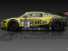 Audi pennzoil realizado por RTSH