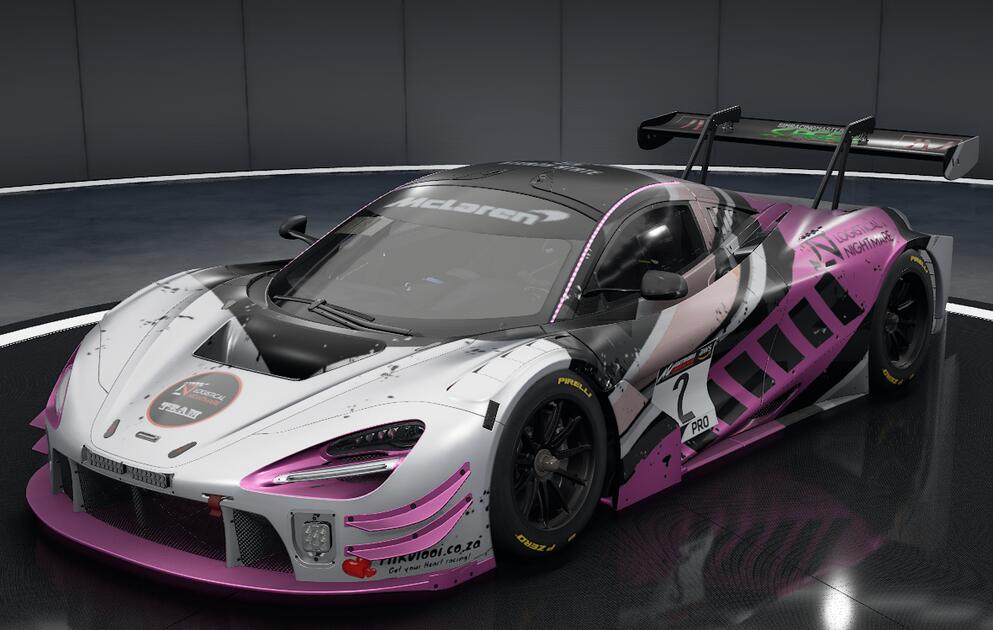 LNR_McLaren_720s_EVO_GT3_Pink | Awesome Simracing