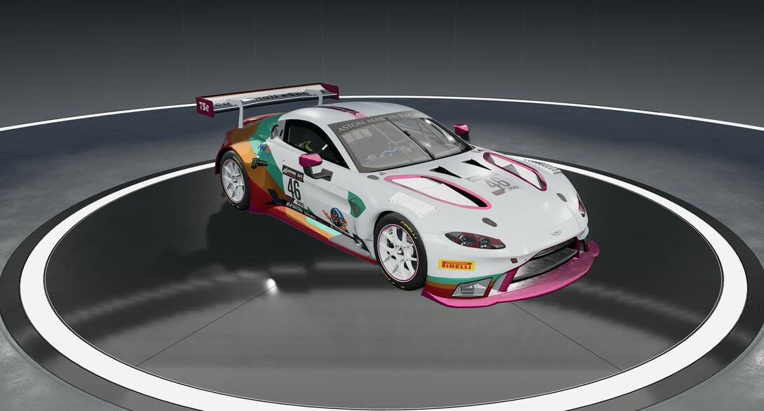 Shows the Livery in the Showroom