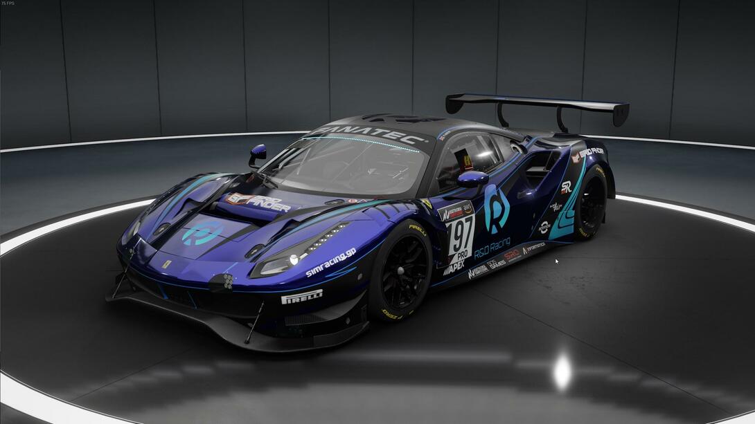 R&D Racing Ferrari 488 Evo Livery 