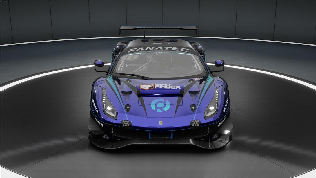 R&D Racing Ferrari 488 Evo Livery