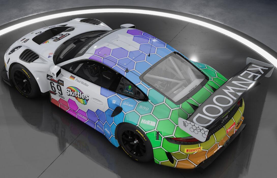 Hexagon Porsche back