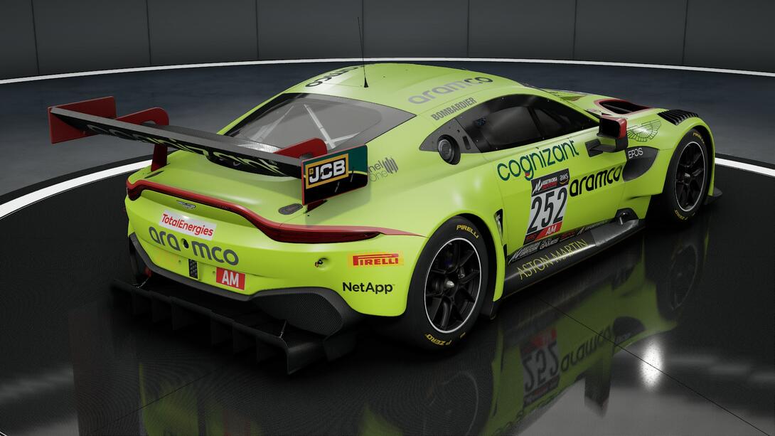 Aston Martin Formula 1 Tribute Inverse (rear)