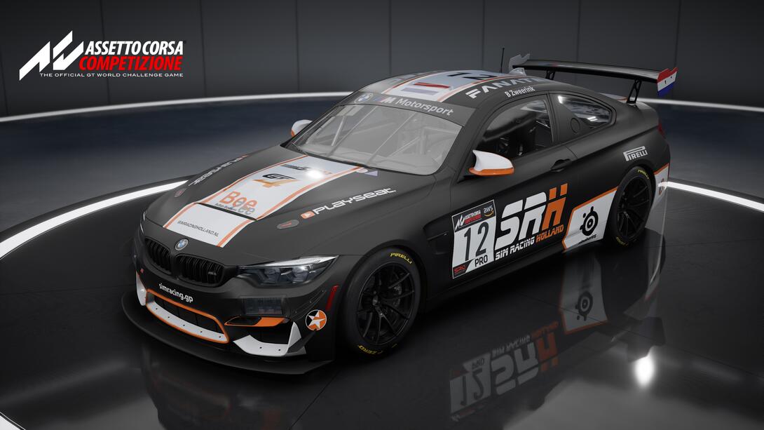 SRH BMW M4 GT4 skin 2021