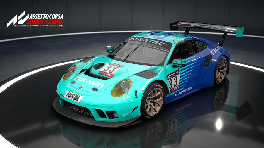 Falken Porsche from Nurburgring 24hrs 2021