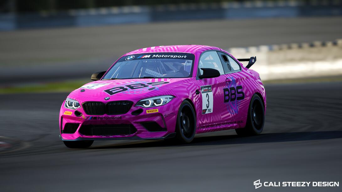 BBS BMW M2 CS Pink