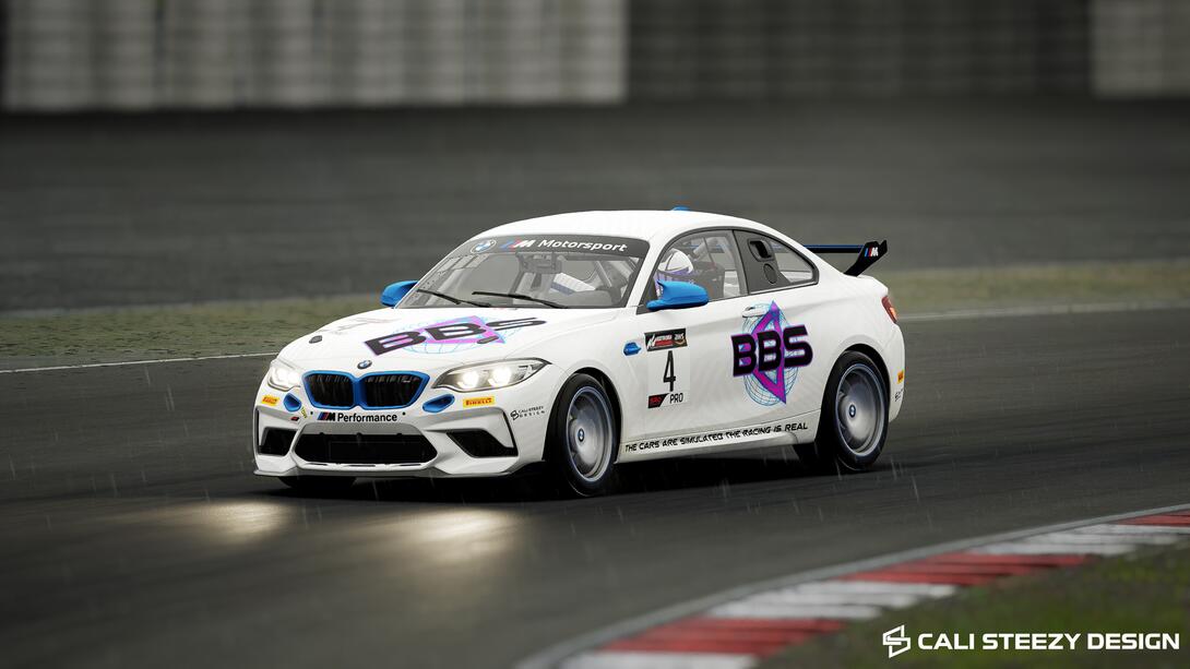 BBS BMW M2 CS White