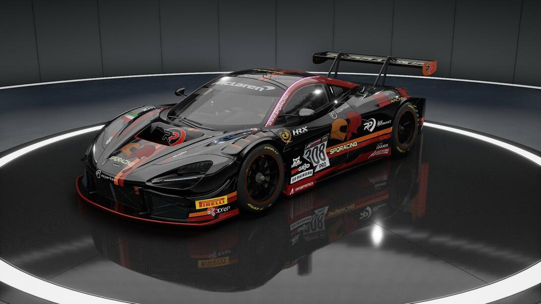SPQRacing Team #308 McLaren
