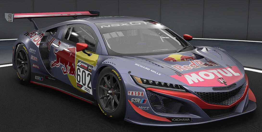RedBull themed Honda