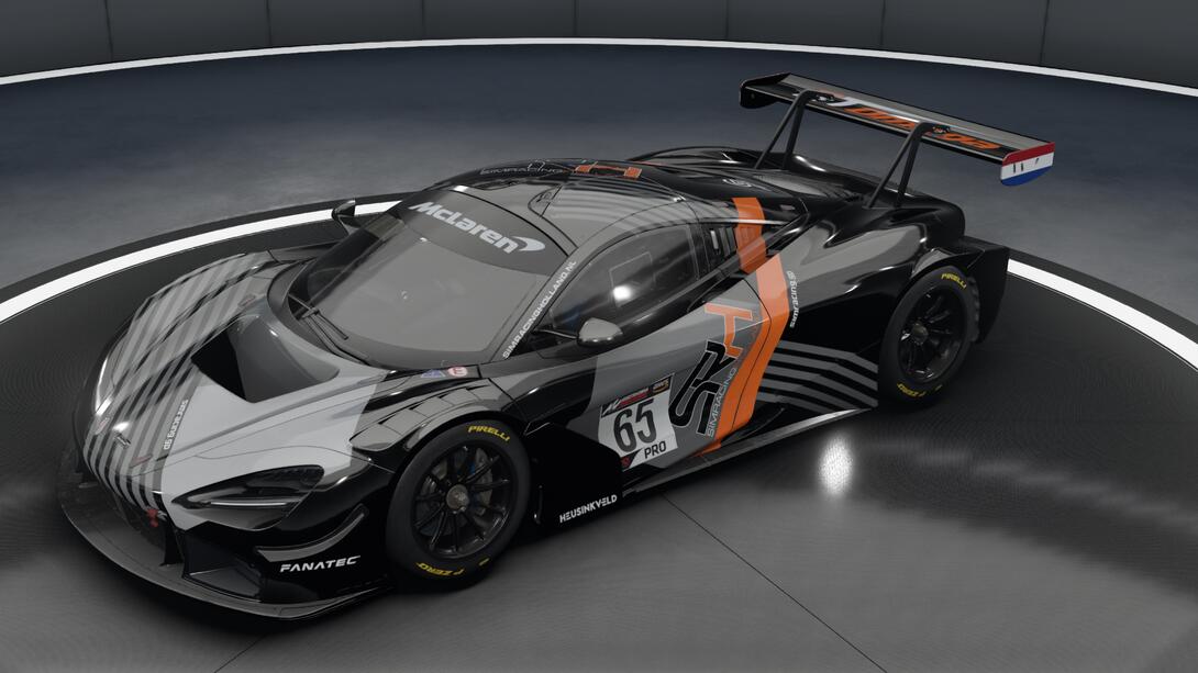 SRH McLaren 720 GT3 #65