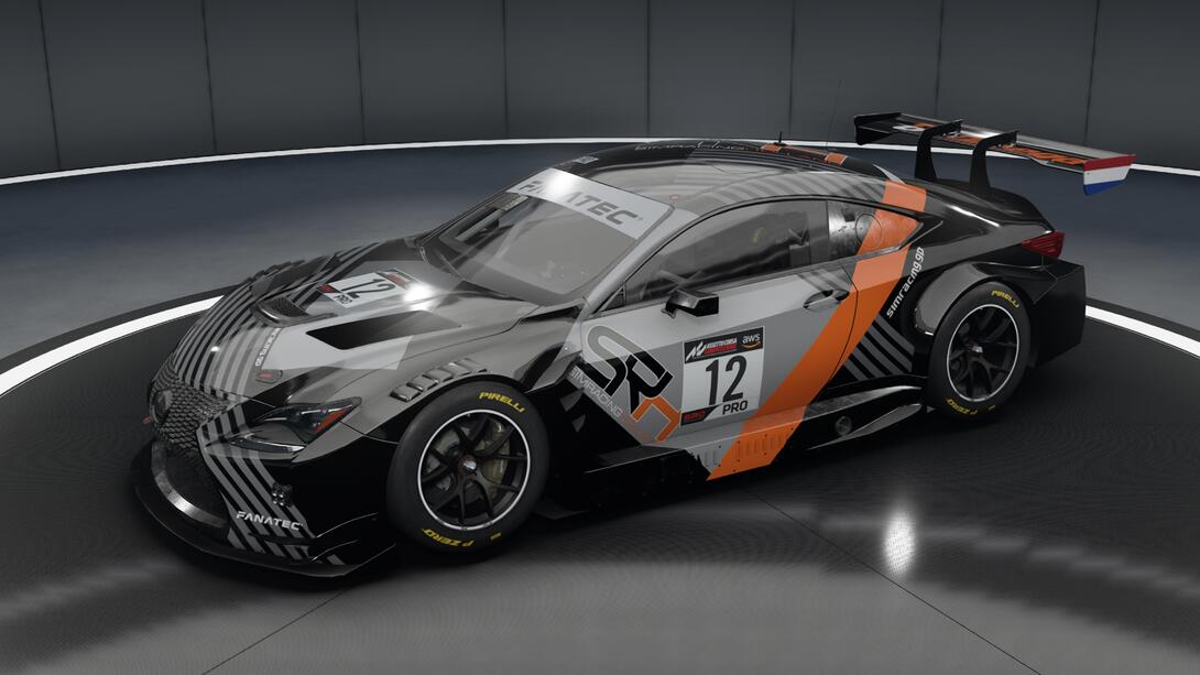 SimRacingHolland Lexus GT3