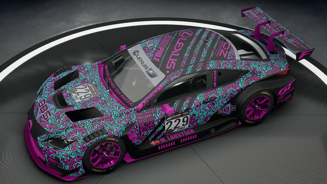 BBS Lexus Pink