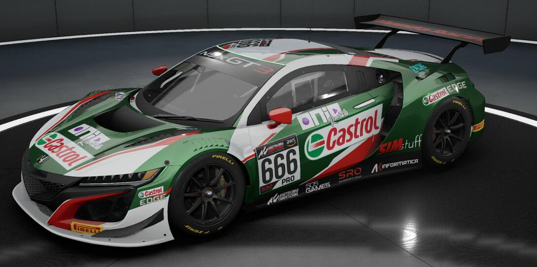 Castrol/oNiD Honda NSX EVO