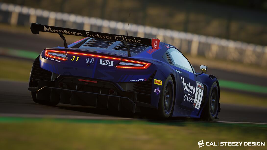 #31 DMontero Honda NSX GT3