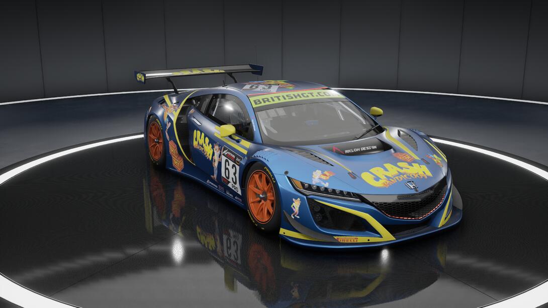 Crash Bandicoot Honda NSX