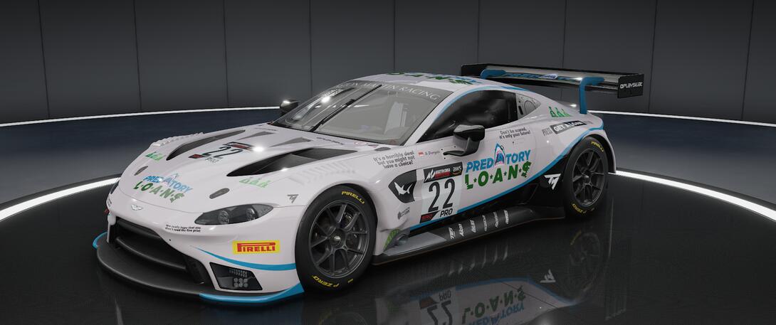 Predatory Loans AMV8 GT3