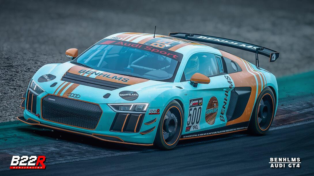 BENHLMS Audi R8 GT4 by B22R