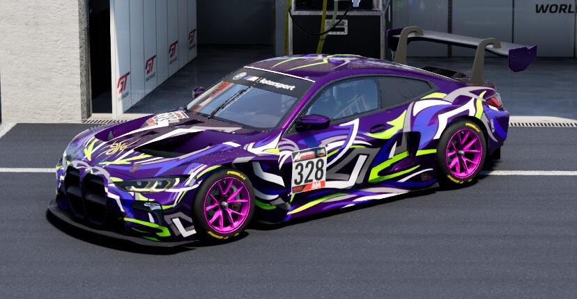 BMW M4 GT3 Tribal