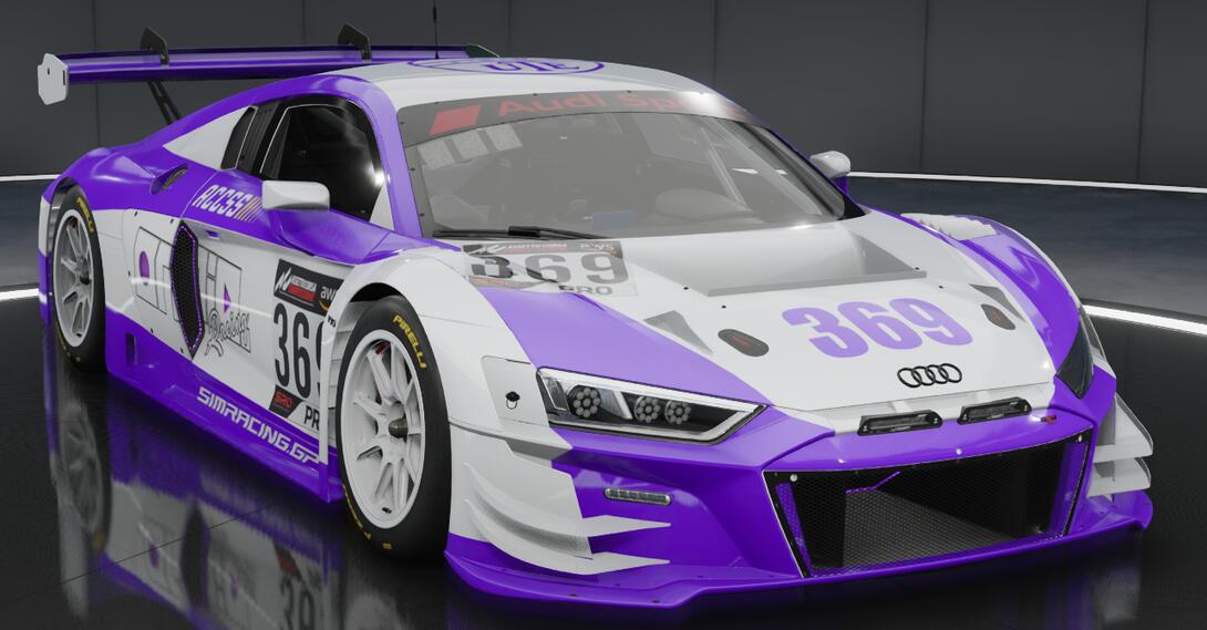 Audi R8 LMS evo II fbalazs369 UTE livery