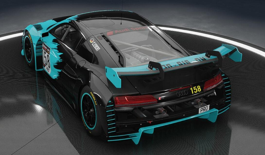 Audi R8 LMS Evo 2 - back