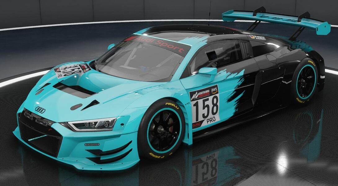 Audi R8 LMS Evo 2 - front