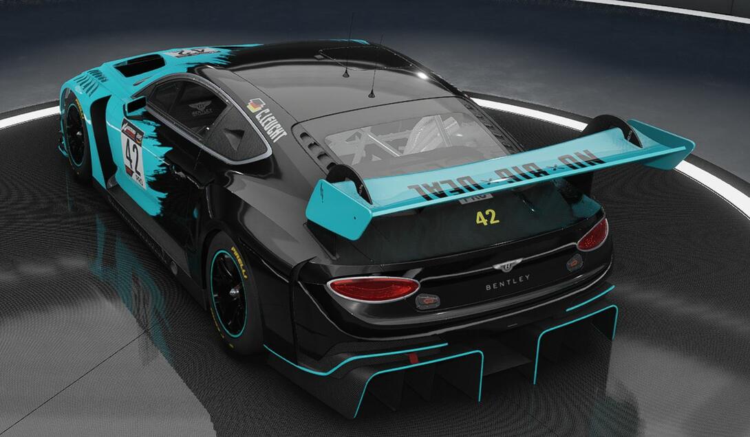 Bentley Continental GT3 2018 - back