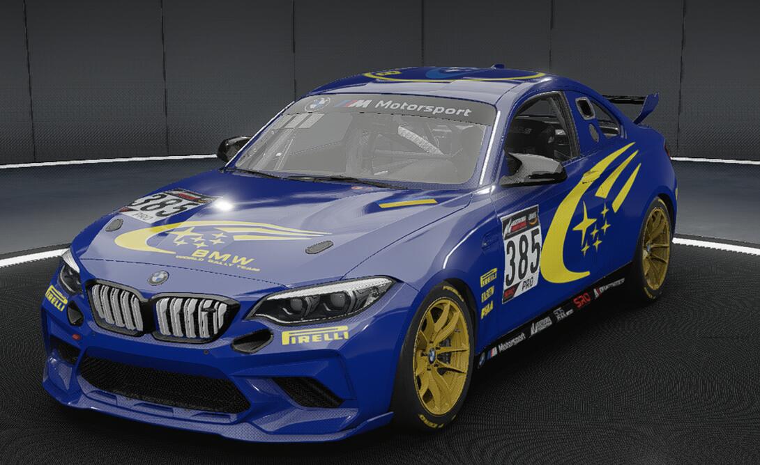 the Classic Subaru WRT Livery