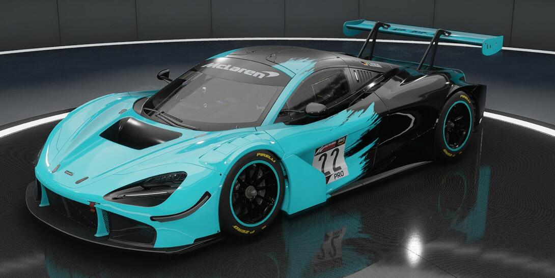 Mclaren 720s GT3 - front