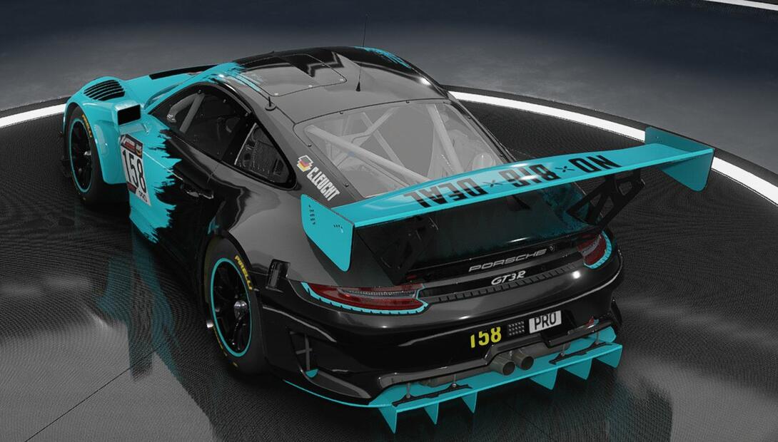 Porsche 991.2 GT3 R - back