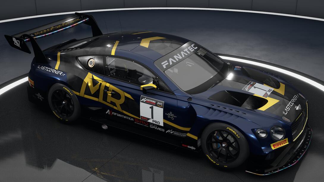 Livery design - MLR Bentley