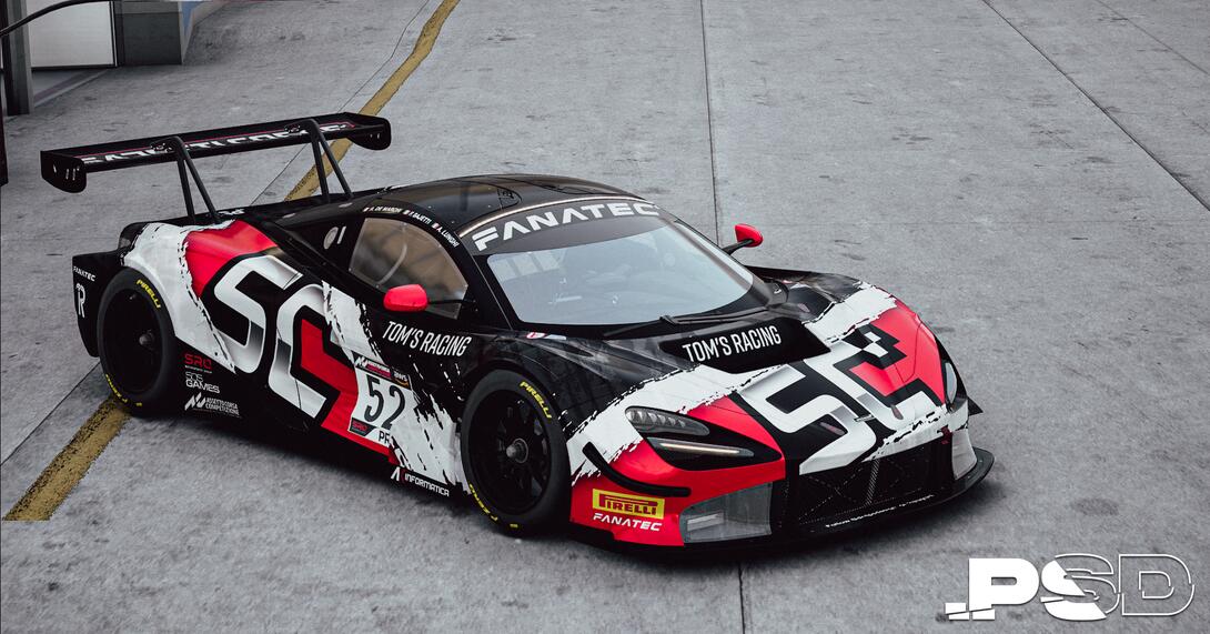 Livery design - Sajetti Corse 720S