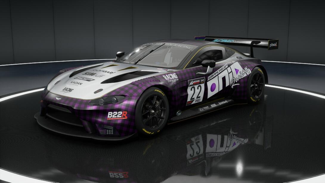 oNiD Racing Aston V8 (Tartan Edition)