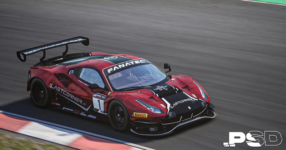 Livery design - MLR 12H BRC Ferrari