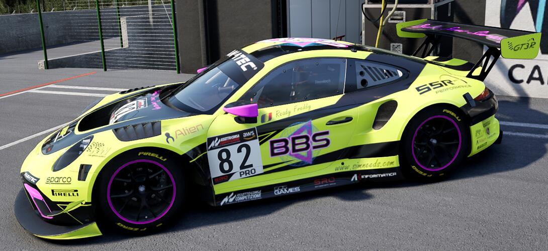 BBS GT3 season 3 Porsche