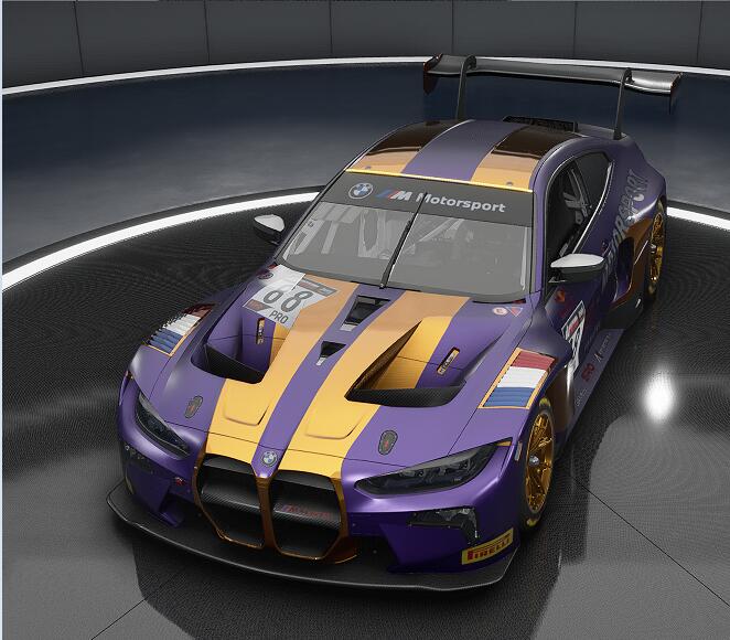 Front side image of iteration 1 of my livery