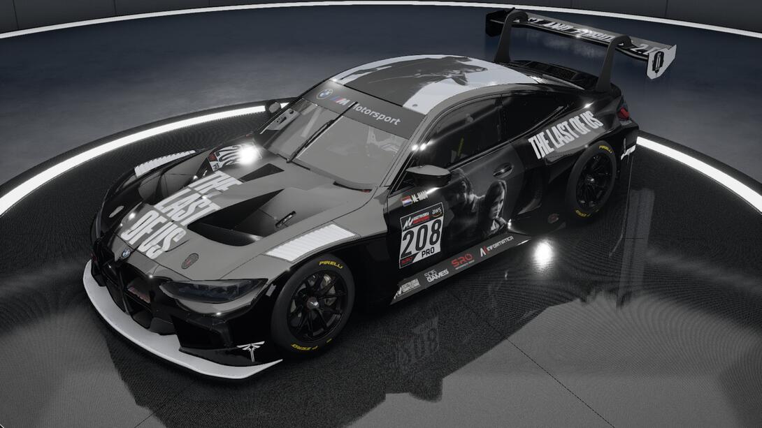 BMW M4 GT3 in 'The Last of Us' livery